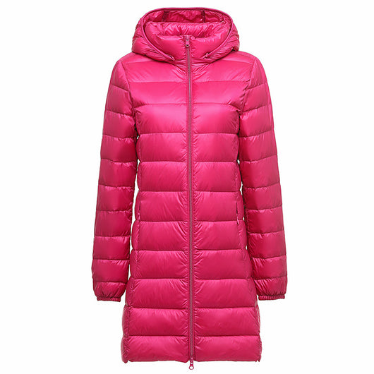 Abrigo Ligero de Plumas Desmontable para Otoño e Invierno - Image 9