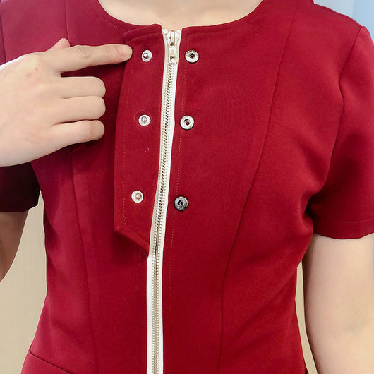 Uniforme Médico de Manga Corta para Centros de Cuidado y Confinamiento - Image 10