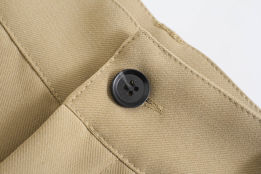 Pantalón Casual de Cintura Alta Ajustado en Colores Lisos - Image 27