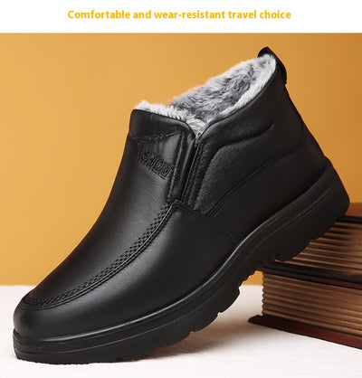 Zapatos de Invierno Acolchados para Adultos Mayores - Antideslizantes e Impermeables - Image 24