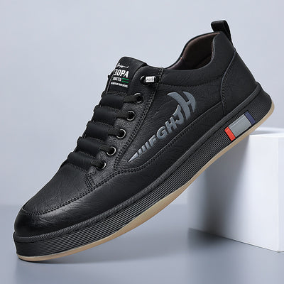 Zapatos de Cuero Casual Transpirables para Hombre - Diseño Versátil - Image 34