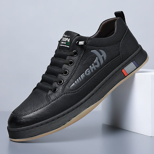 Zapatos de Cuero Casual Transpirables para Hombre - Diseño Versátil - Image 34