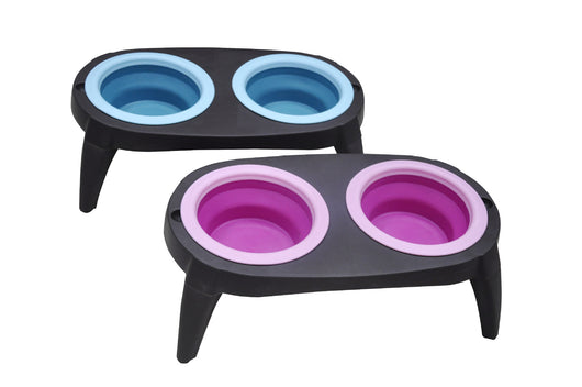 Comedero Doble para Perros Plegable con Tazones TPR - Image 10