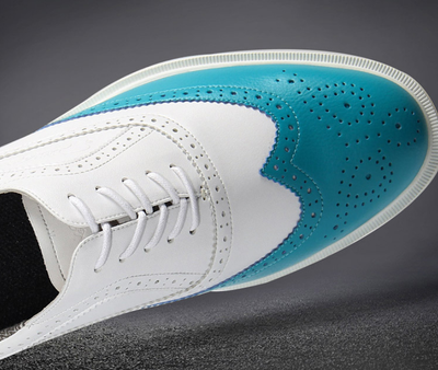 Zapatos de Golf Impermeables Estilo Británico con Suela Antideslizante para Hombre - Image 11