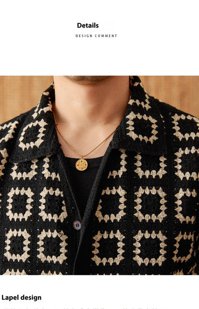 Cardigan Tejido sin Costuras de Manga Corta - Estilo Casual y Cómodo - Image 8