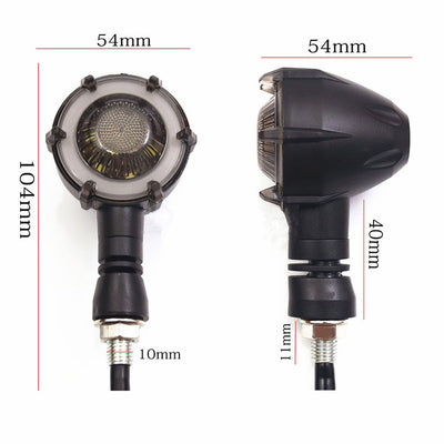 Direccionales LED Secuenciales para Moto - Indicador Dinámico Bicolor - Image 11