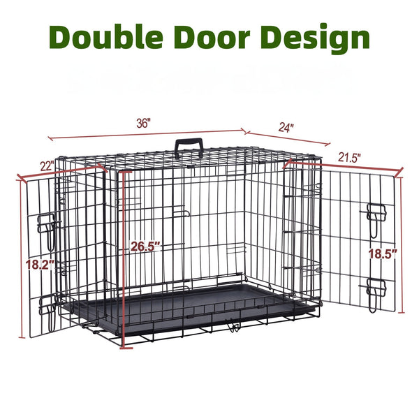 Corral Plegable para Perros Medianos con Cierre de Seguridad