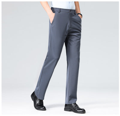 Pantalones Casuales Holgados de Corte Ejecutivo para Hombre - Image 12