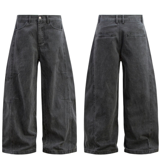 Pantalones Casuales Hombre Estilo Vintage Desgastado