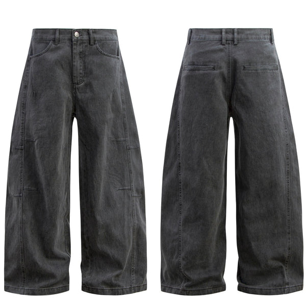 Pantalones Casuales Hombre Estilo Vintage Desgastado