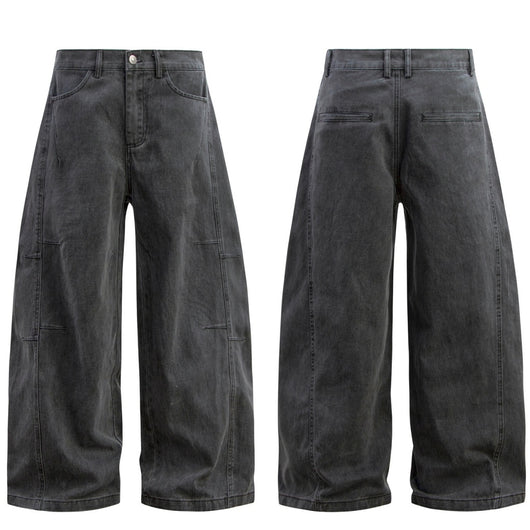 Pantalones Casuales Hombre Estilo Vintage Desgastado