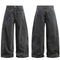 Calça Casual Masculina Estilo Vintage Desgastado