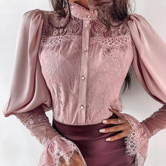 Blusa Manga Larga Mujer - Camisa Primavera Elegante - Image 4