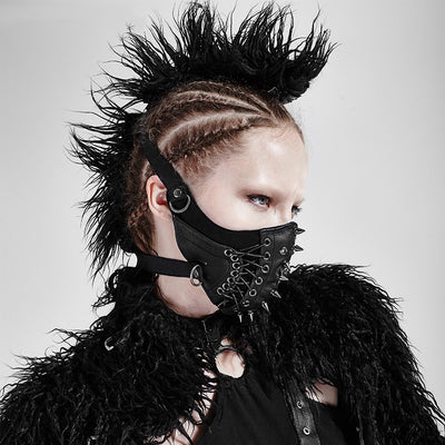 Máscara Punk de Cuero con Pinchos Rock Field CS Unisex - Image 11