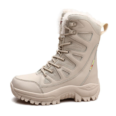 Botas Altas de Algodón para Parejas - Abrigo Invierno con Forro de Terciopelo - Image 16