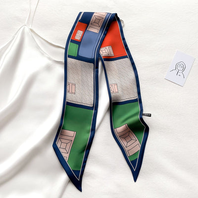 Bufanda Larga Personalizada con Estampado para Mujer - Image 24