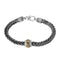 Pulseira Retrô de Prata 925 Banhada à Mão 18cm