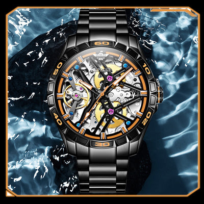 Reloj Mecánico Automático Deportivo para Hombre Resistente al Agua - Image 5