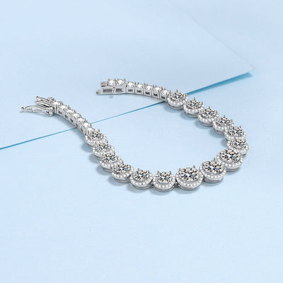 Pulsera de Plata 925 con Moissanita Incrustada - Diseño Brillante Estrellado para Mujer - Image 15