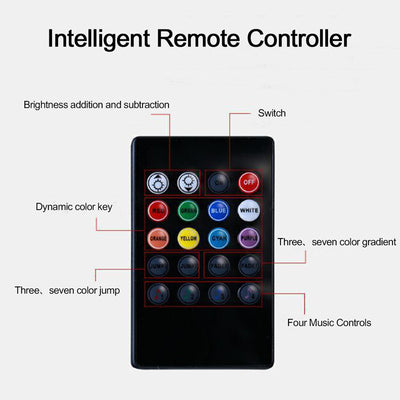 Luz Ambiental RGB para Auto con Control por Voz y 7 Colores - Image 18