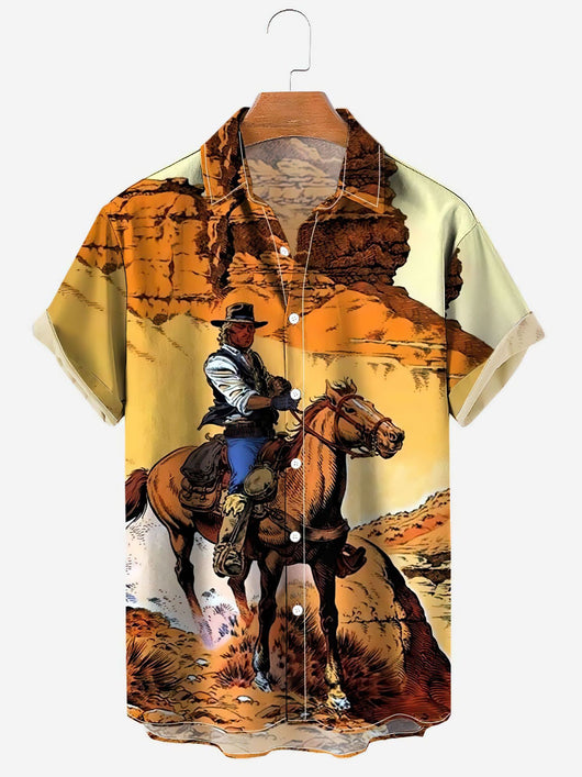 Playera Estampada 3D Digital para Hombre Talla Grande - Image 21
