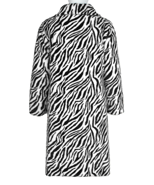 Abrigo Largo de Cuello Cuadrado con Pelaje Sintético para Hombre - Image 18