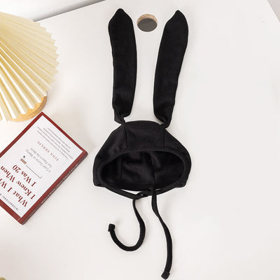 Gorro Infantil de Algodón Waffle con Orejas de Conejo - Image 15