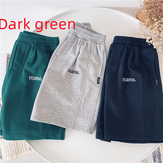 Pantalones Cortos Casuales de Algodón con Cintura Elástica para Niños - Image 3