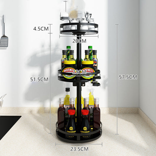 Organizador Giratorio de Especias para Mostrador de Cocina - Image 12