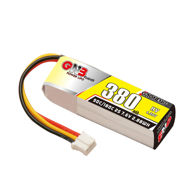 Batería LiPo de Alto Rendimiento GNB 380mAh 7.6V 90C para Autos de Carreras Mosquito - Image 8