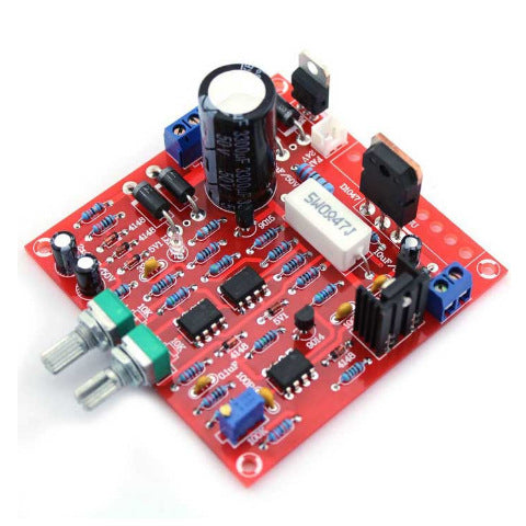 Fuente de Alimentación DC Regulable Profesional con Protección de Cortocircuito - Kit DIY