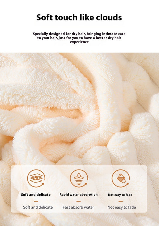 Toalla Turbante Absorbente Velvet para Secado Rápido de Cabello - Image 30