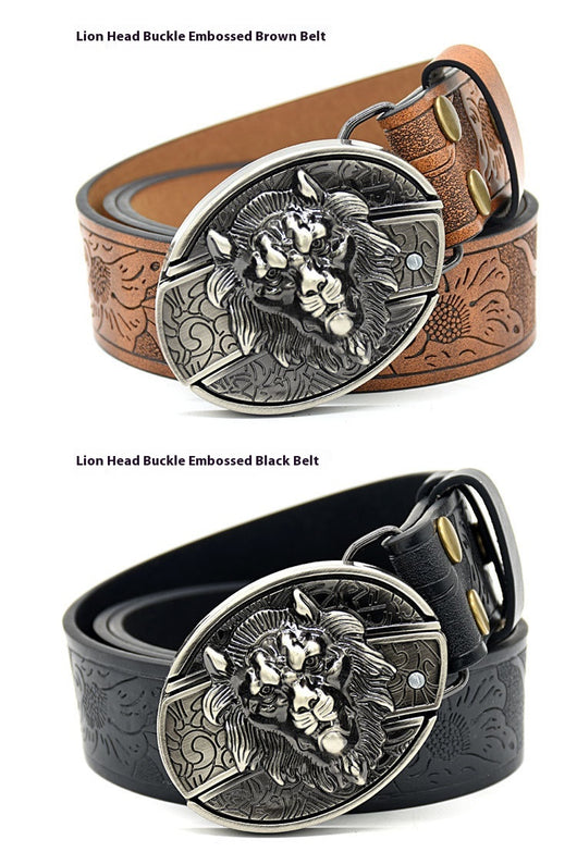Cinturón de Cuero con Grabado Personalizado y Hebilla Suave - Image 42