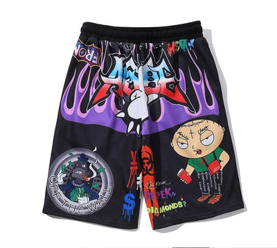 Pantalones Hip-hop Anime Estilo Juvenil 5 Bolsillos - Image 11