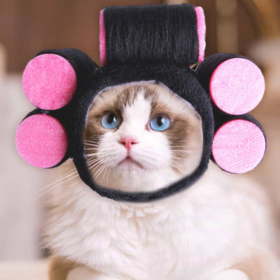 Gorro Rizado Divertido para Mascotas - Disfraz Cómico para Gatos y Perros - Image 49
