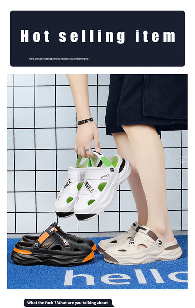 Sandalias Plataforma para Hombre Verano Antideslizantes Multiuso Talla Grande - Image 16