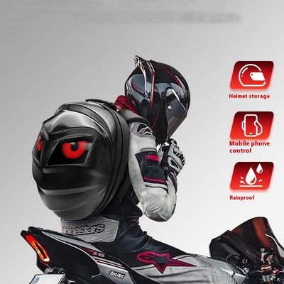 Bolsa para Casco de Moto con LED Luminoso e Impermeable - Image 10