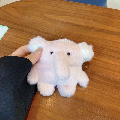 Estuche de Carga Inalámbrica para Audífonos Bluetooth - Diseño Elefante Peluche - Image 9