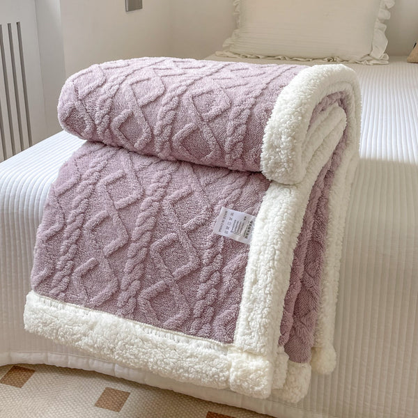 Manta Berber Jacquard de Doble Grosor - Calidez y Confort Premium - Image 7