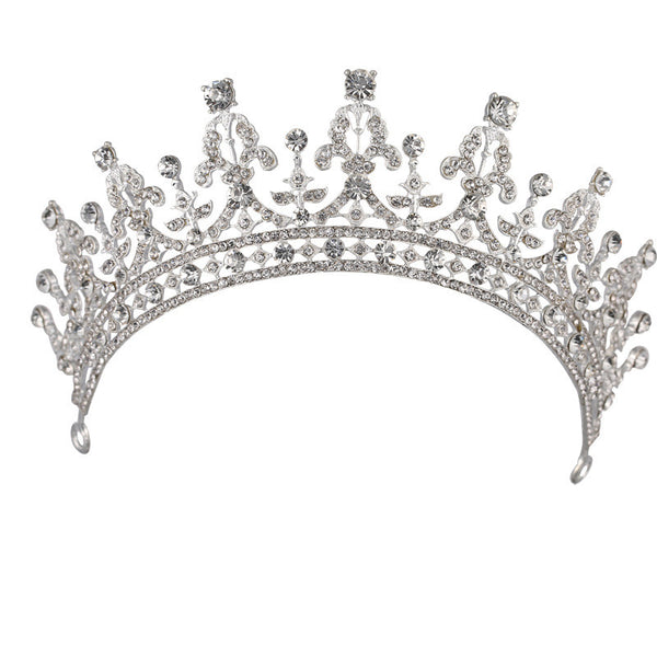 Corona Nupcial Reina - Tocado de Novia Elegante - Image 4