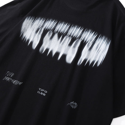 Camiseta Estampada de Manga Corta con Diseño Abstracto para Hombre - Image 5