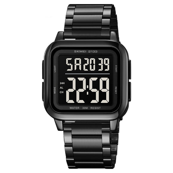 Reloj Electrónico Cuadrado Luminoso Resistente al Agua