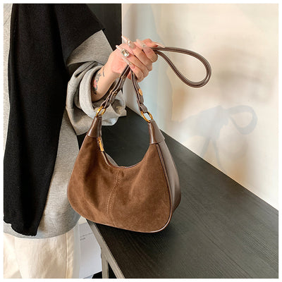 Bolsa Crossbody Retro Versátil con Textura Abrasiva - Image 12