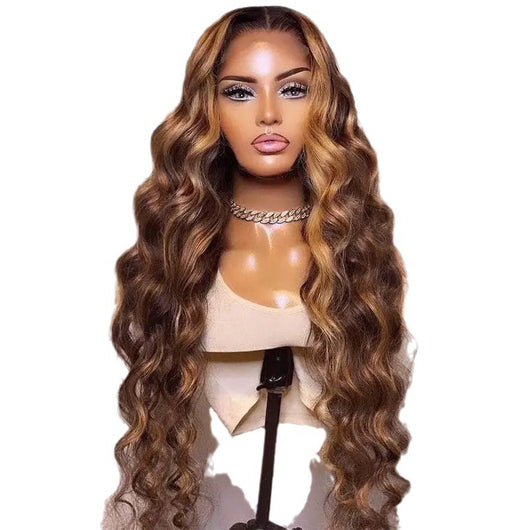 Peluca Ondulada con Encaje para Mujer - Estilo Versátil y Natural - Image 15