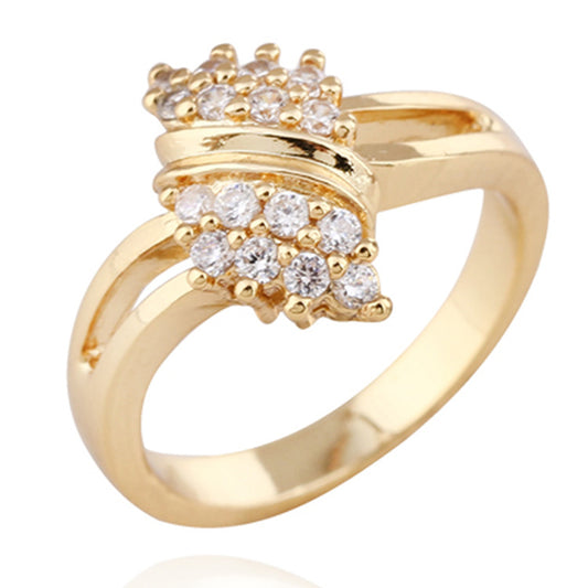 Anillo de Moda Coreana para Niñas con Circonita Brillante - Image 2