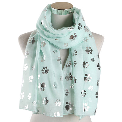 Foulard Largo Estampado Primavera Verano - Chal Versátil de Poliéster - Image 4