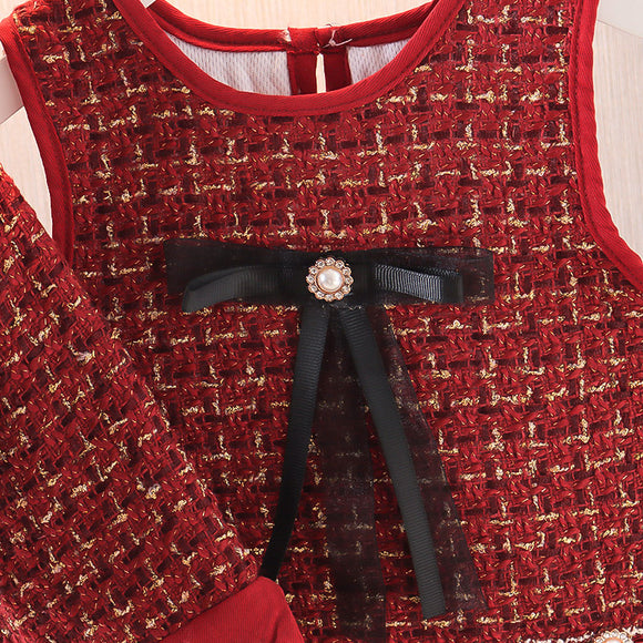 Conjunto de Dos Piezas Estilo Princesa Clásico para Niñas