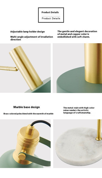 Lámpara de Mesa Mármol Estilo Nórdico Minimalista - Image 13