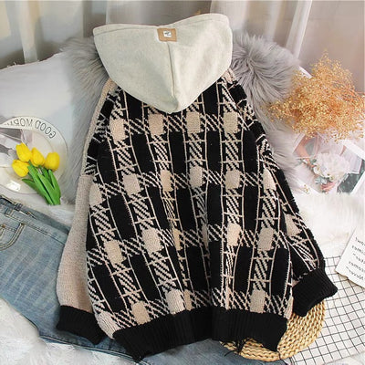Cardigan Tejido Holgado con Borlas para Mujer - Image 5