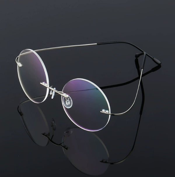 Gafas Retro Sin Marco de Titanio Super Elásticas - Image 7